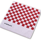 NISSAN Hand Towel Ichimatsu - Blue/Pink/Red