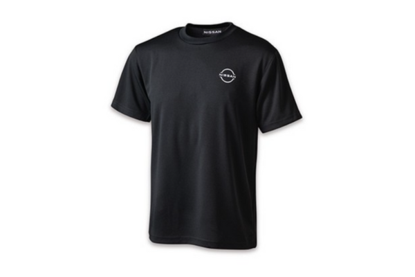 NISSAN Dry T-Shirt White / Black - S-3L Size