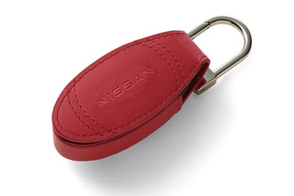 NISSAN Intelligent Key Case - Black/Red