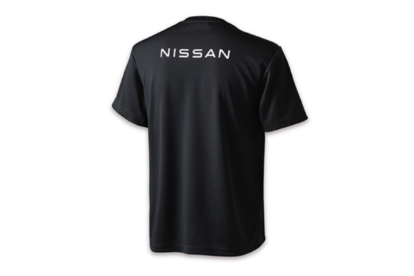 NISSAN Dry T-Shirt White / Black - S-3L Size