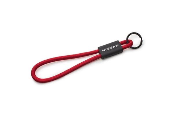 NISSAN Rope Keyring – Turquoise/Black/Purple/Red/Yellow