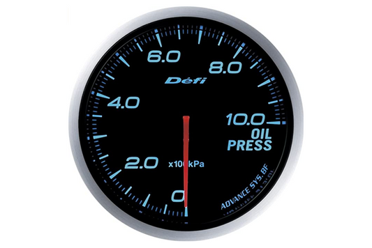 Defi Link Advance BF Oil Pressure Meter - Blue ##591161071