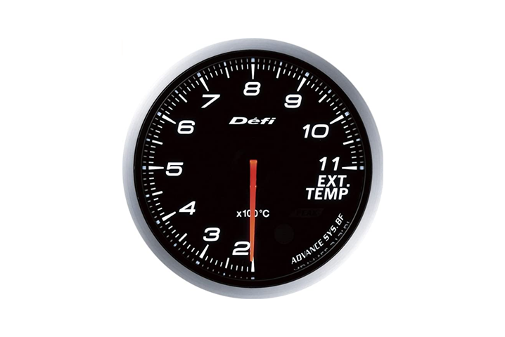 Defi Meter Defi-Link ADVANCE BF Exhaust Gas Temperature Gauge White ##591161080