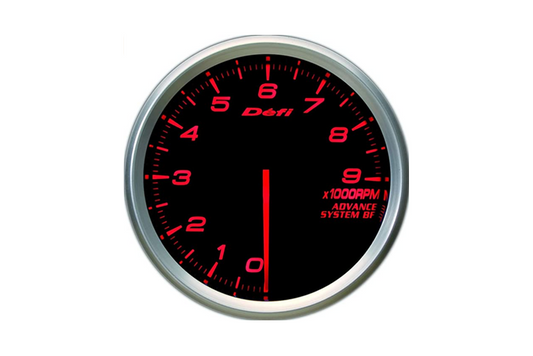 Defi Meter Defi-Link ADVANCE BF Tachometer 80mm 9000rpm Amber Red ##591161085