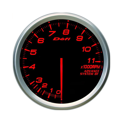 Defi Meter Defi-Link ADVANCE BF Тахометр 80 мм 11000 об/мин Янтарно-красный ##591161142 
