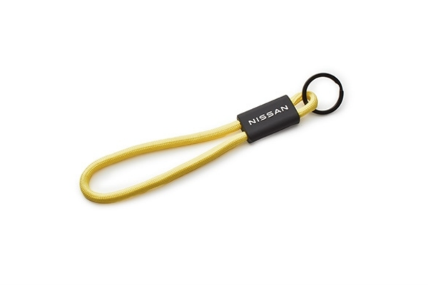 NISSAN Rope Keyring – Turquoise/Black/Purple/Red/Yellow