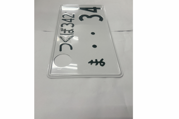 [USED] Japanese License Plate Front & Rear Set Excellent Condition - #573