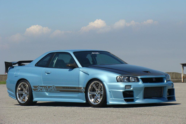 DO-LUCK Aero 3P Set FRP - Skyline BNR34 ##610101001 