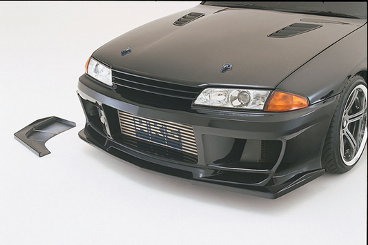 Do-Luck FRP/Carbon T-2 Under Fin Set for T-2 Front Bumper - Skyline BNR32