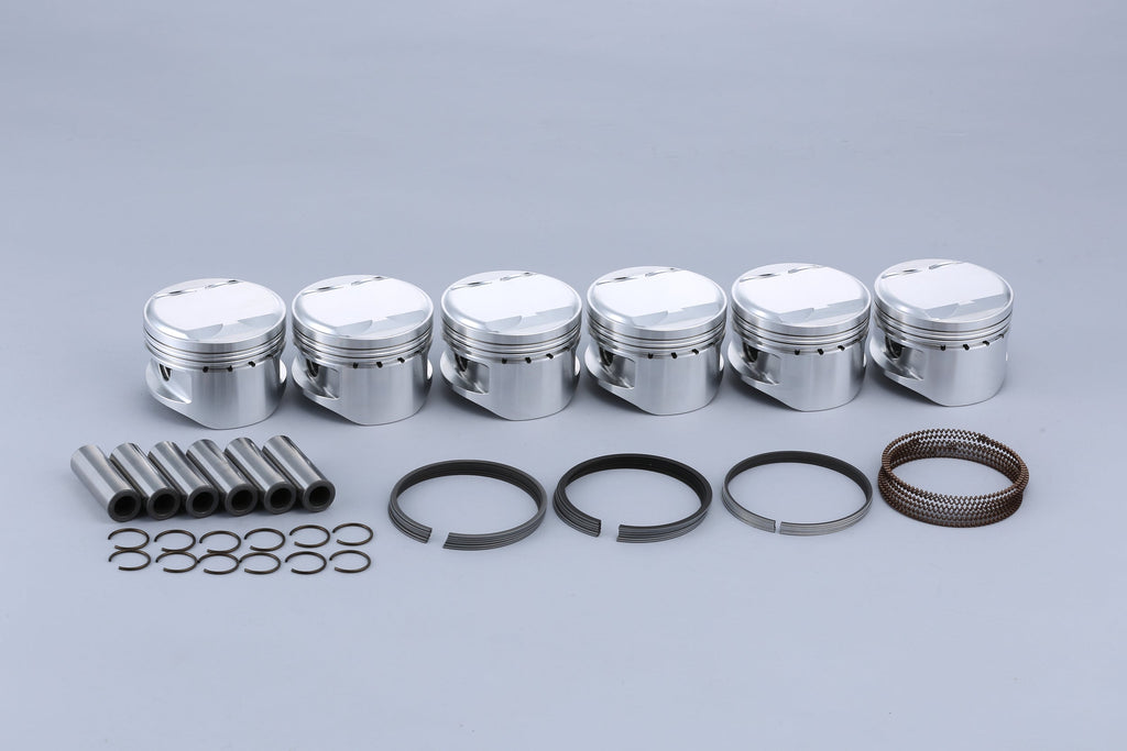 TOMEI POWERED Forged Piston Kit 87.0 With Recess - BNR32 BCNR33 BNR34 ##612121338 TOMEI POWERED