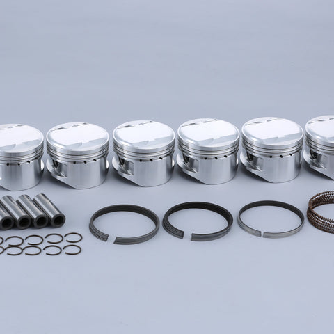 TOMEI POWERED Forged Piston Kit 87.0 With Recess - BNR32 BCNR33 BNR34 ##612121338 TOMEI POWERED