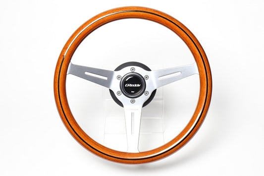 GREDDY Sports Steering Wheel - Light Brown ##618111037