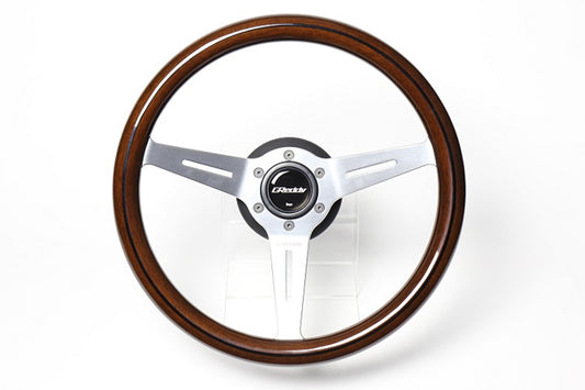 GREDDY Sports Steering Wheel - Dark Brown ##618111038