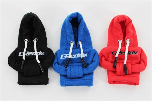 GREDDY Shift Knob Hoodie - Black #618111046