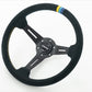 GREDDY Sports Steering Wheel Suede - Deep Type ##618111050