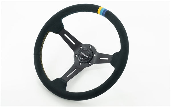 GREDDY Sports Steering Wheel Suede - Deep Type ##618111050