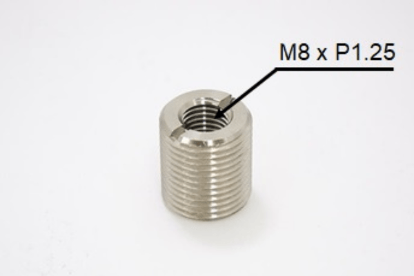 GREDDY Shift Knob Option Adapter Screw M8 × P1.25 for B-TYPE installation, universal fitment for vehicle interior upgrades.