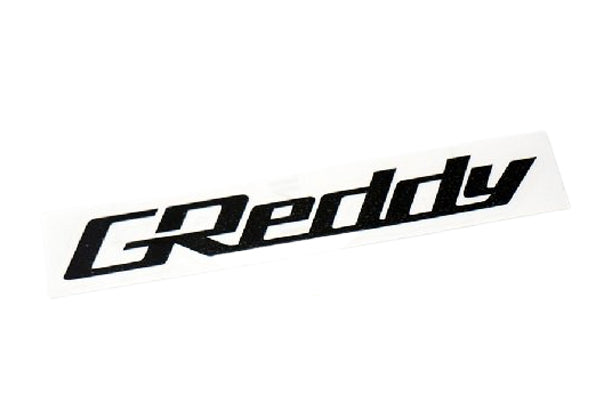 Наклейка GREDDY - черная ##618191155 