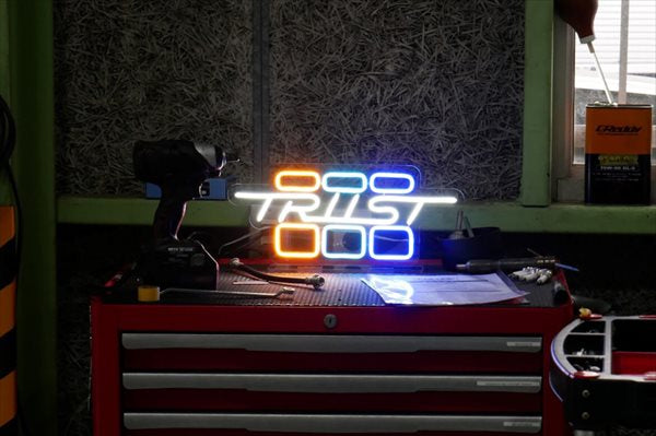 GREDDY Neon LED Single Line - Логотип GReddy/TRUST Размер S 
