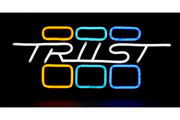 GREDDY Neon LED Single Line - Логотип GReddy/TRUST Размер S 