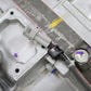 Close-up of TOYOTA R154 transmission casing for JZX100 Chaser Mark II, showing sensor connector and detailed housing texture.