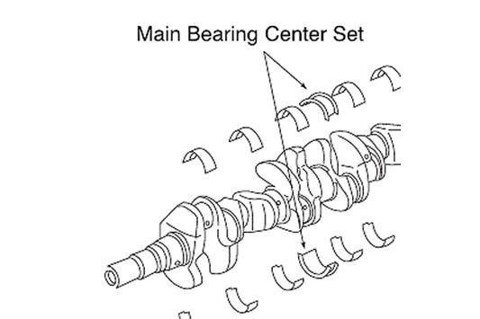 NISMO Metal Main Bearing Center Set STD 0 - BNR32 BCNR33 BNR34 WGNC34 ##660121168