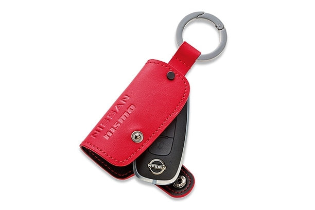 NISMO Leather Intelligent Key Case - Red ##660192550