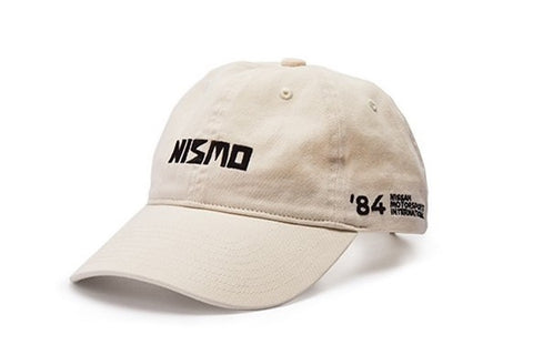 NISMO Heritage Old Logo Washed Baseball Cap - Natural 
