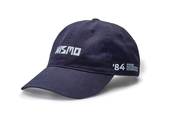 NISMO Heritage Old Logo Washed Baseball Cap - Navy 