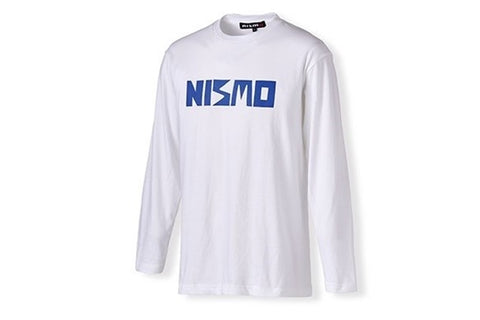 Футболка с длинным рукавом с логотипом NISMO HERITAGE 1984 - Белый/черный 