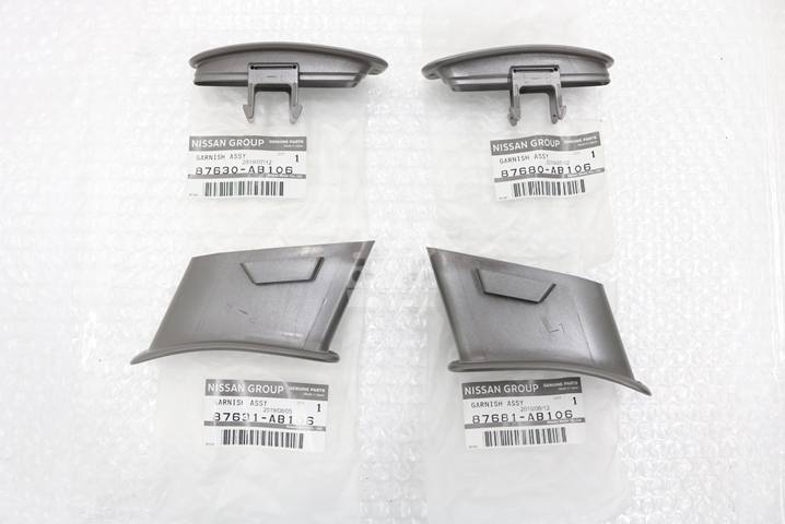 NISSAN Front Seat Back Garnish Set - Skyline BNR34 #663111611S1