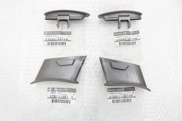 NISSAN Front Seat Back Garnish Set - Skyline BNR34 #663111611S1 NISSAN