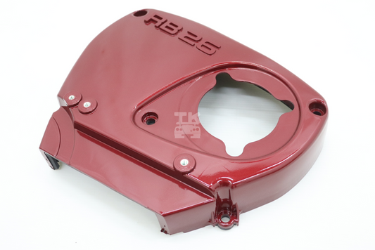 Nissan Red Front Cam Pulley Cover Timing Belt Cover - BNR34 ##663121548