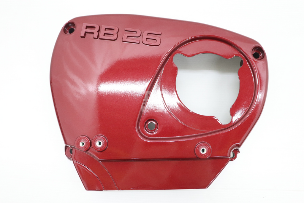 Nissan Red Front Cam Pulley Cover Timing Belt Cover - BNR34 ##663121548 NISSAN