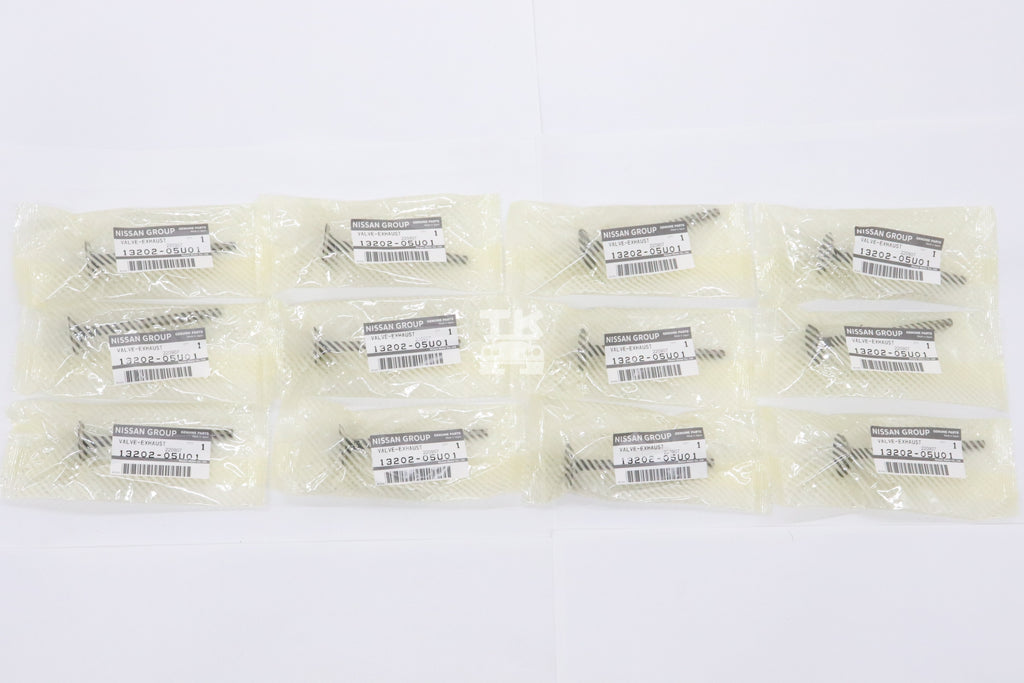 Комплект из 12 выпускных клапанов NISSAN - Skyline BNR32 BCNR33 BNR34 ##663121740S1 