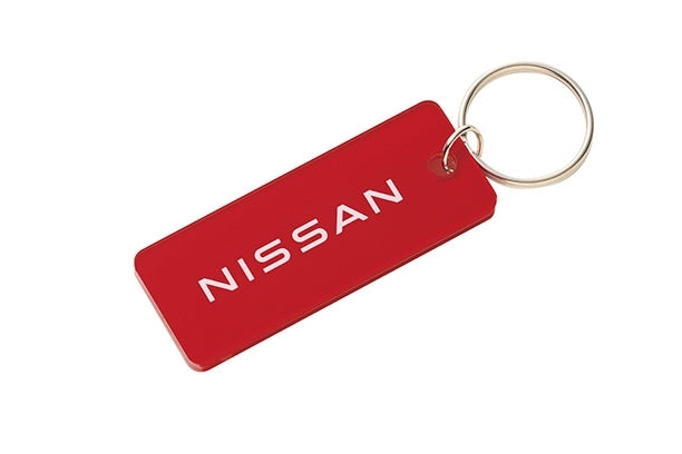 NISSAN SAKURA acrylic Key Ring - Red ##663191850