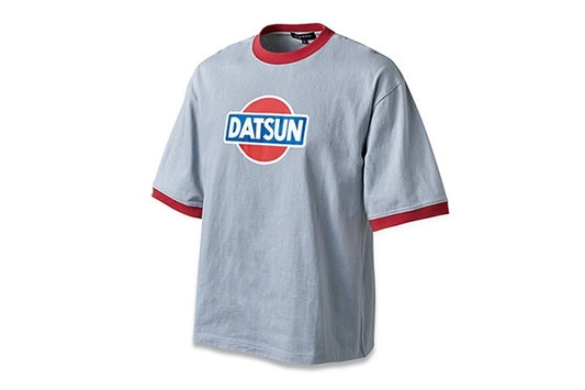Футболка свободного кроя DATSUN - серая 