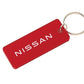 NISSAN Acrylic Key Ring - Red ##663191952