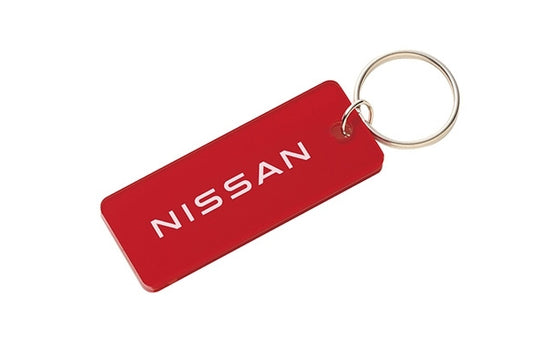 NISSAN Acrylic Key Ring - Red ##663191952