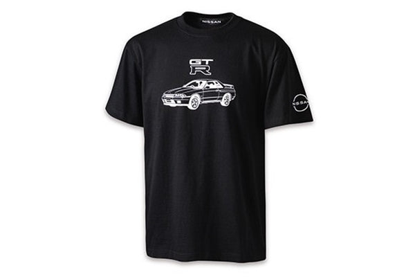 NISSAN Skyline GT-R R32 T-Shirt - Black S-3L Size