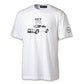 NISSAN Skyline GT-R R33 T-Shirt - White S-3L Size