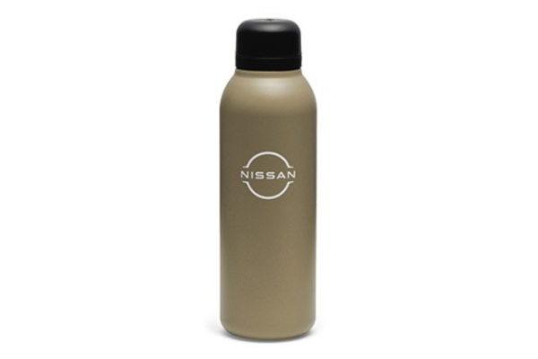 NISSAN Vacuum Flask Bottle - Black/Cadet Blue/Khaki