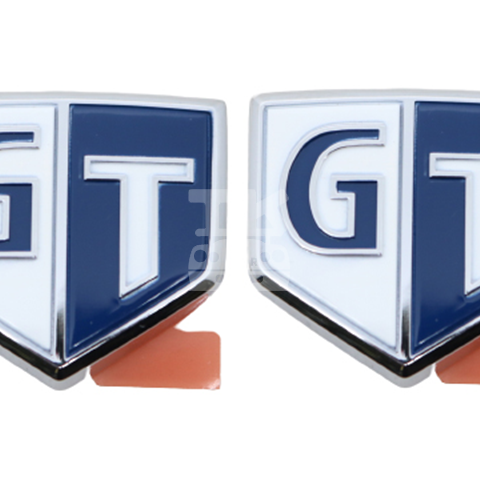 NISSAN Blue Side Fender Emblem Set - Skyline R34 ##663231415S1 NISSAN