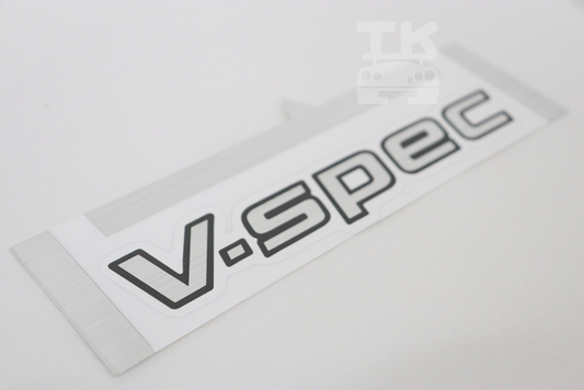 Nissan V-SPEC Rear Trunk Sticker SKYLINE GT-R BNR34 ##663231420