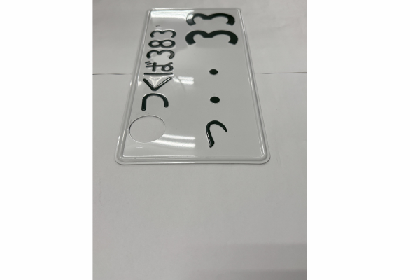 [USED] Japanese License Plate Front & Rear Set Excellent Condition - #574