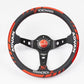 VERTEX x ADVAN Universal Steering Wheel V2 330mm - Leather #719111034