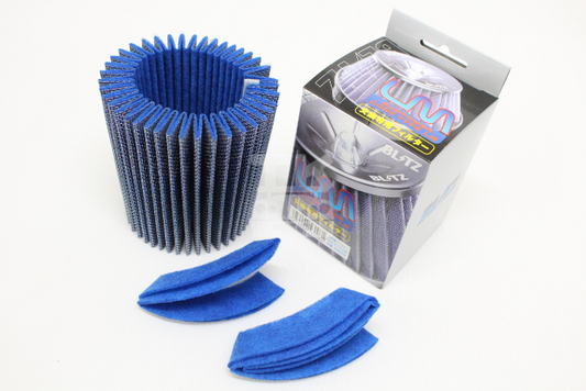 BLITZ SUS Power Air Filter Replacement Core For E1/E2 Core Blue ##765121857