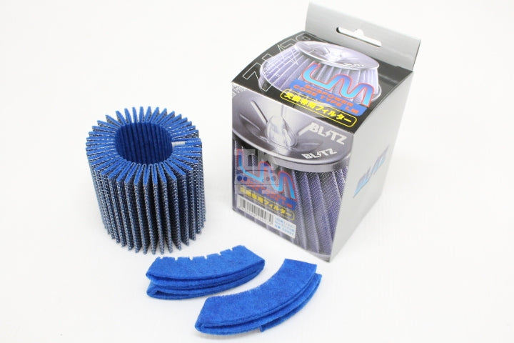 BLITZ SUS Power Air Filter Replacement Core For E3/E4 Core Blue ##765121859 BLITZ