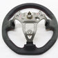 MINE'S Leather D-Shape Steering Wheel Red Stitch - BNR34 #875111001