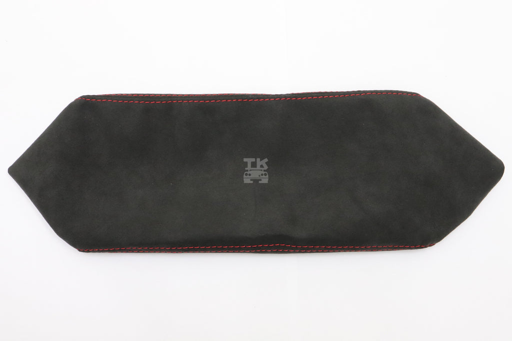 Комплект чехлов для центрального подлокотника MINE'S Alcantara Red Stitch - BCNR33 #875111025